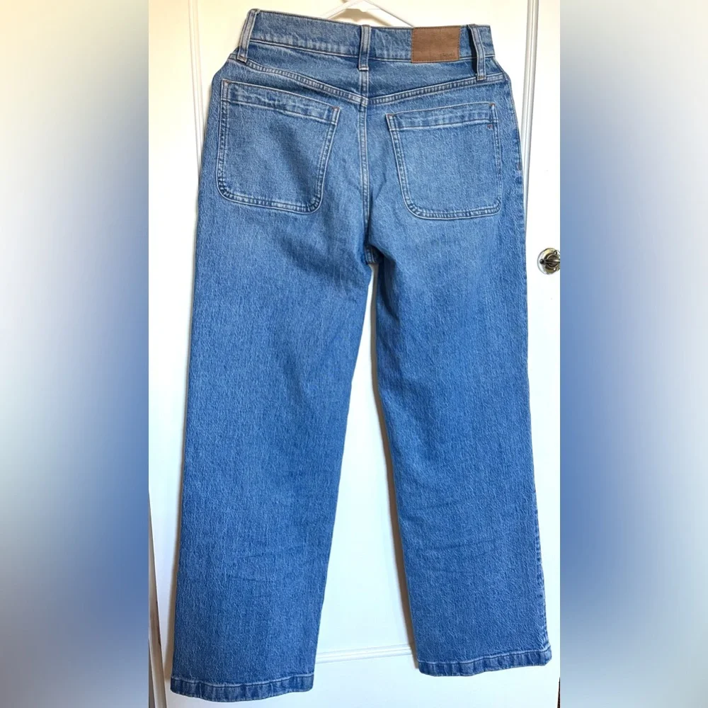 Madewell Perfect Vintage Wide-Leg Patch Pocket Jeans - Picture 4 of 11